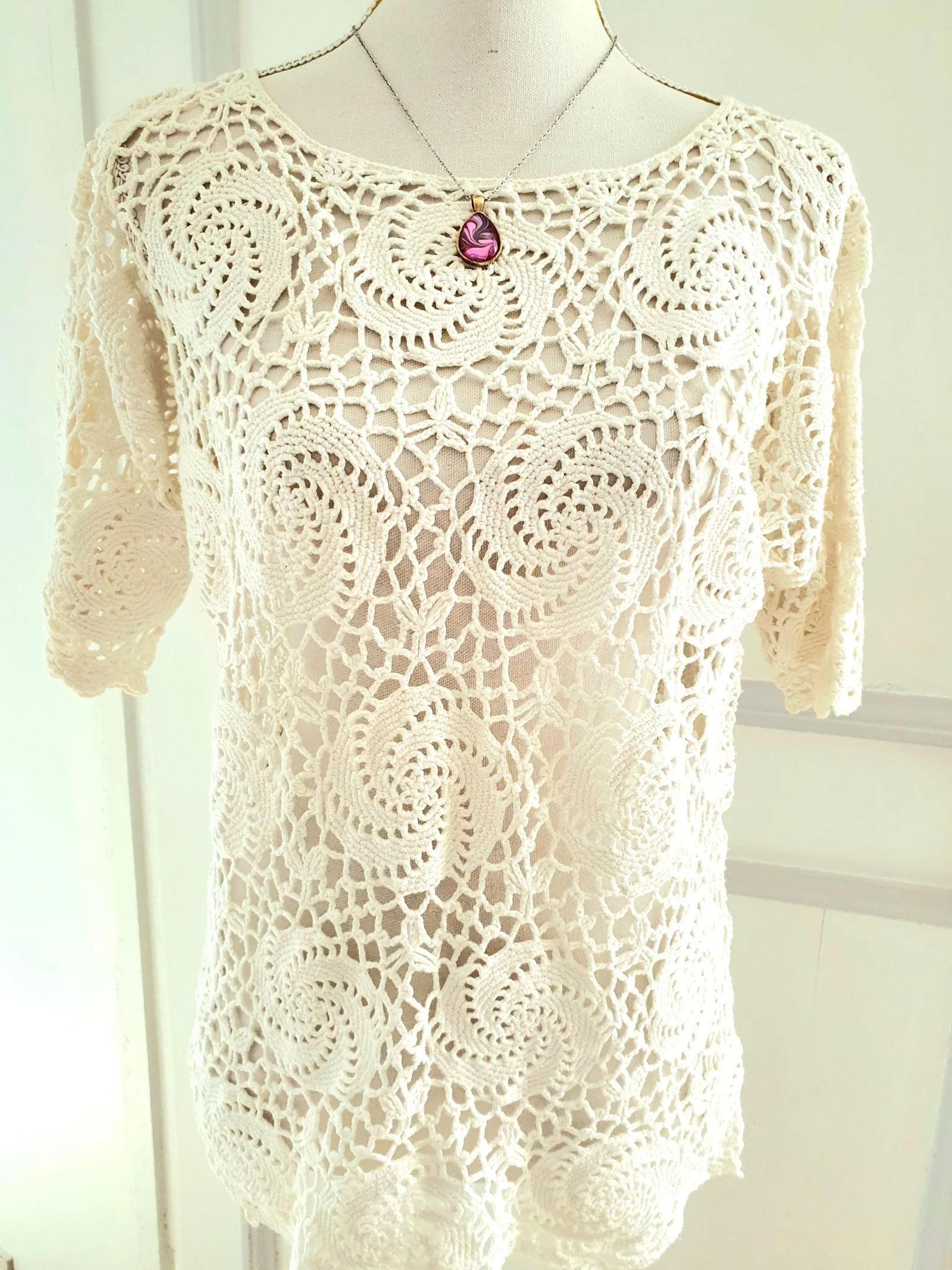 Top de renda " rodier" – photo 2